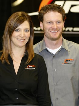Dale Earnhardt Jr. and Kelley Earnhardt Miller Photo Credit Associated Press