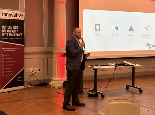 Brian Mahon cyber insurance presentation